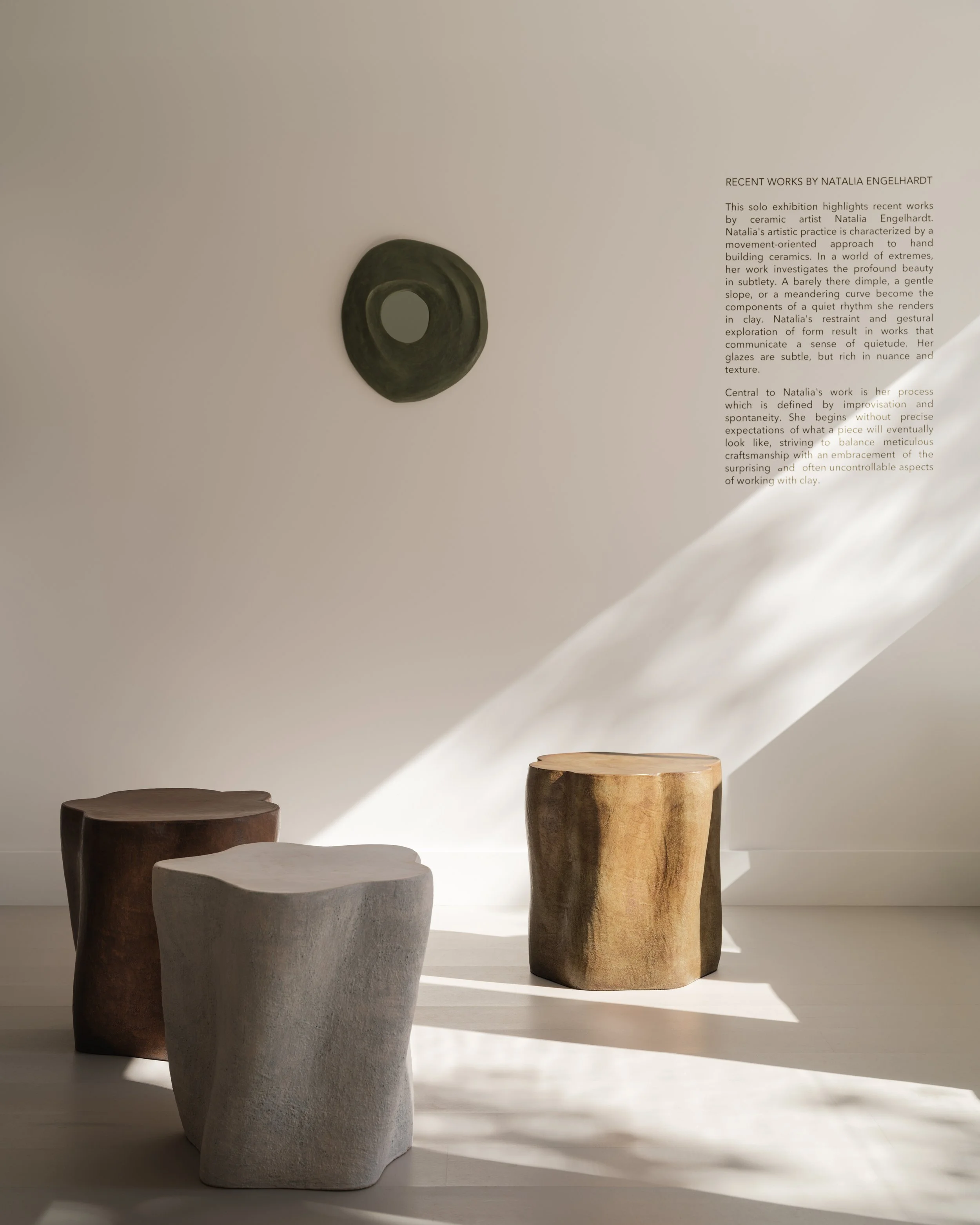 Solo show installation view 1